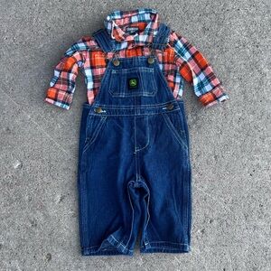 John Deere Overalls Bib Baby 6 Month